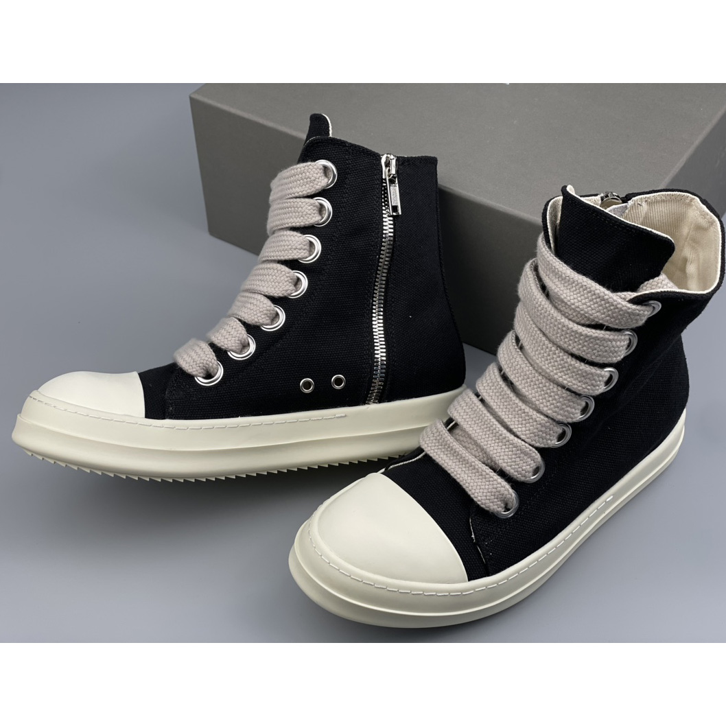 Rick Owens High-Top Sneakers - DesignerGu