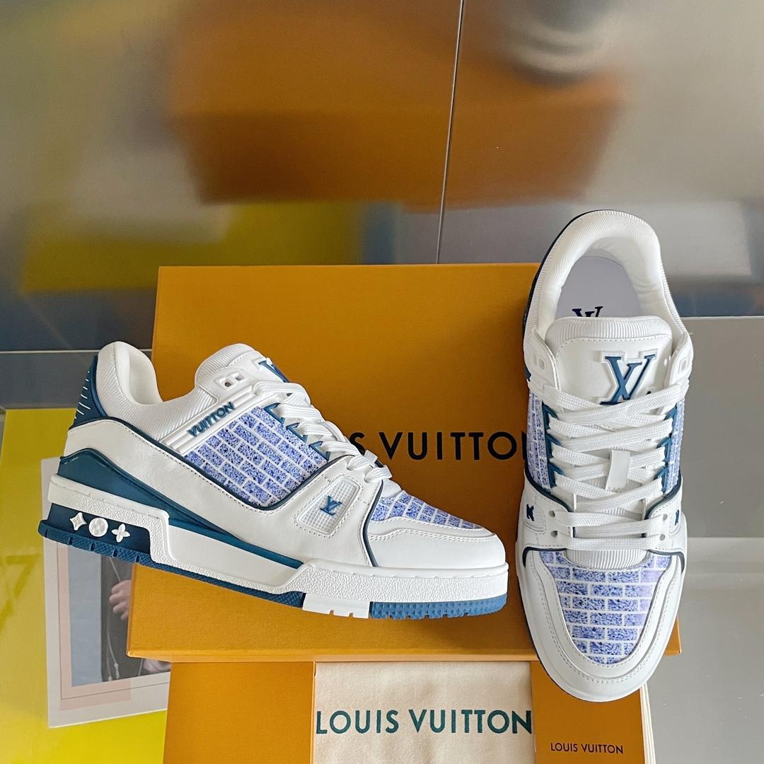 Louis Vuitton LV Trainer Sneaker        - DesignerGu