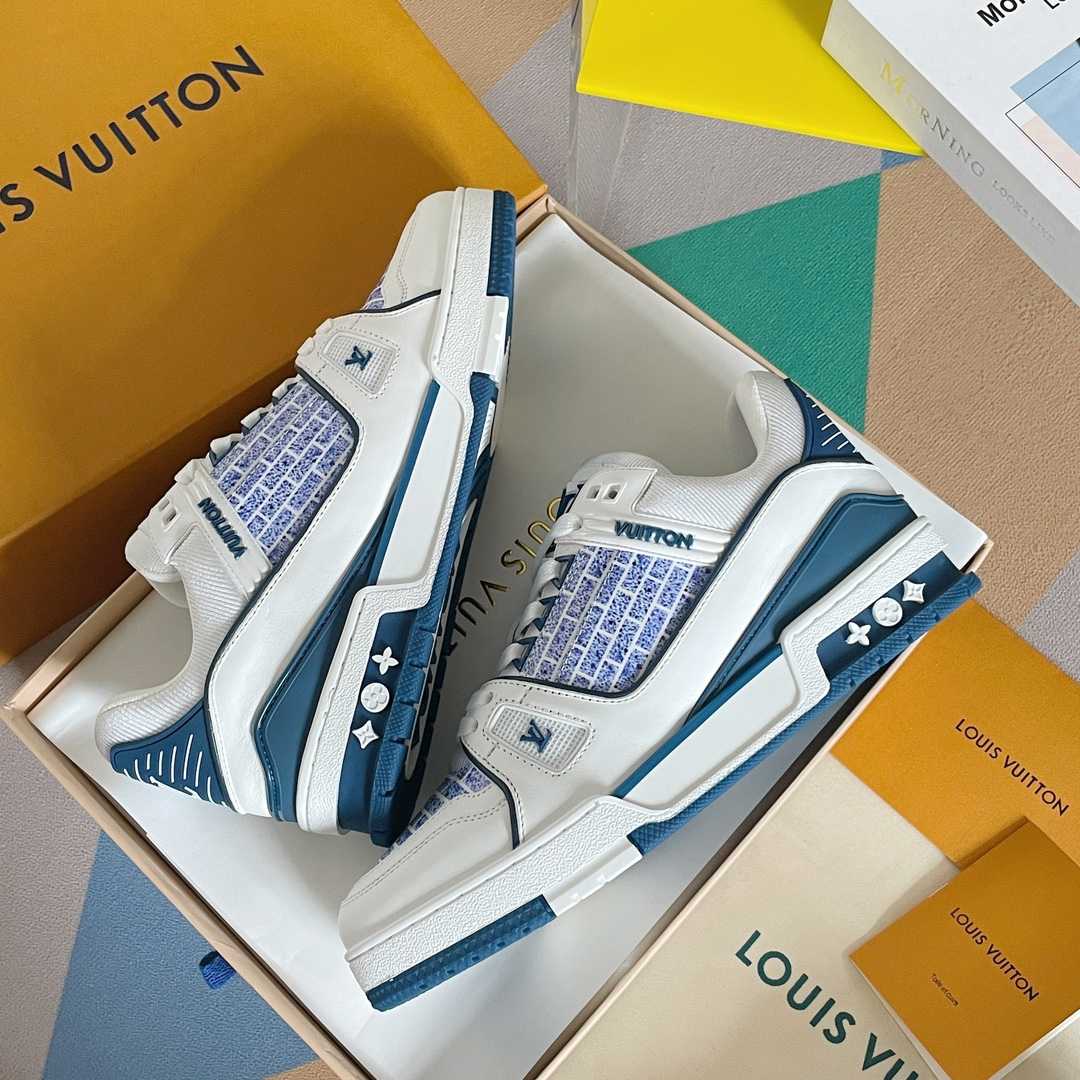 Louis Vuitton LV Trainer Sneaker        - DesignerGu