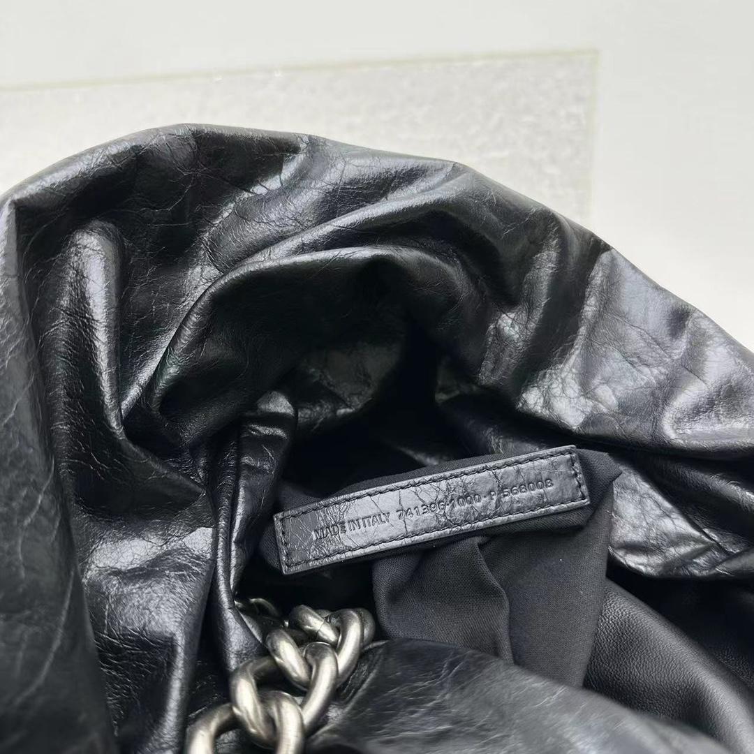 Balenciaga Puffer Large Bag In Black - DesignerGu