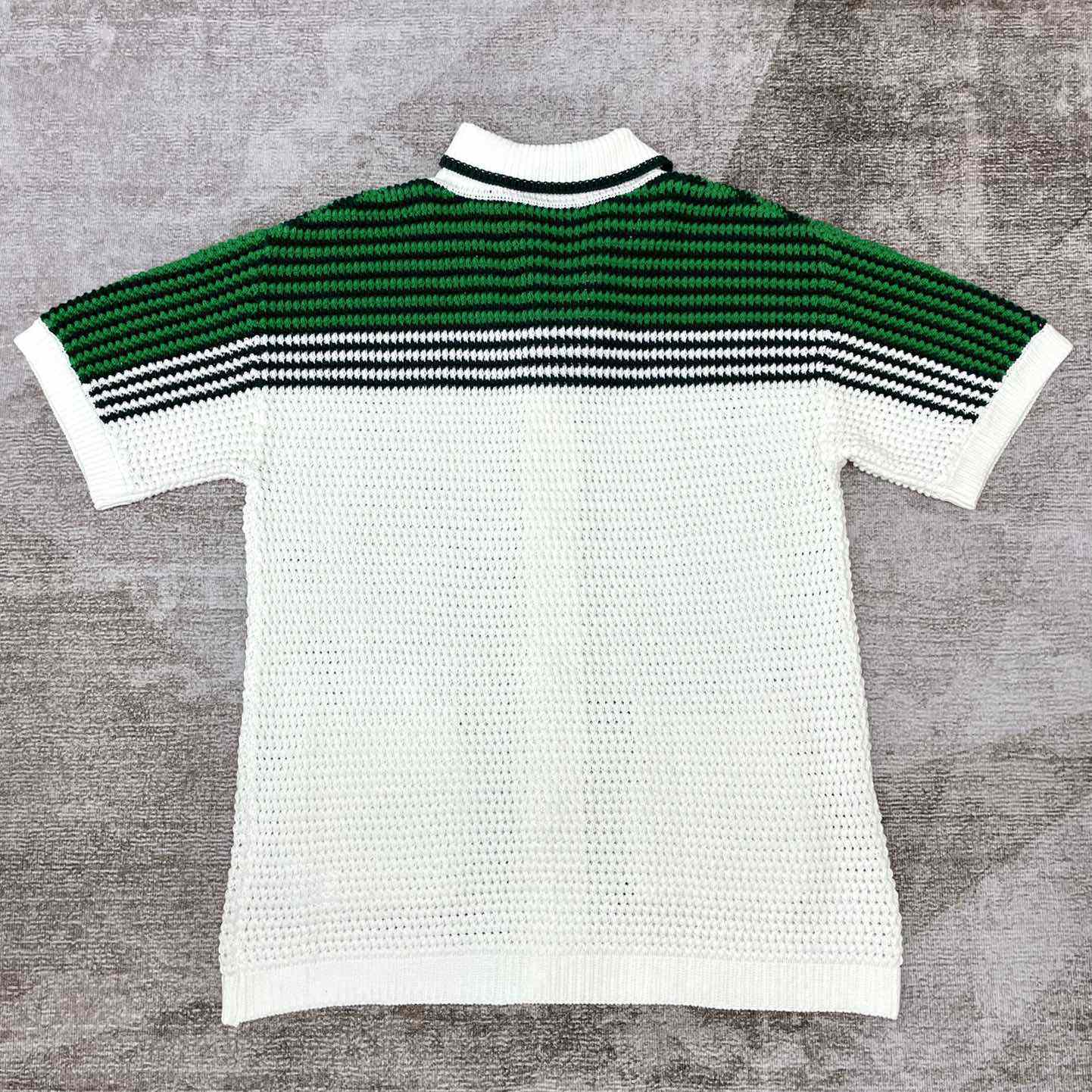 Casablanca Tennis Crochet-knit Shirt - DesignerGu