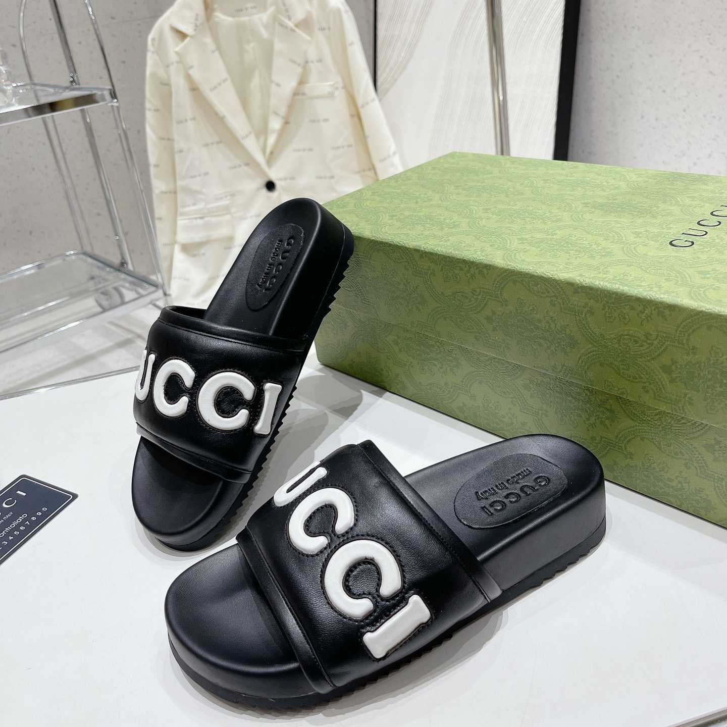 Gucci Slide Sandal  - DesignerGu