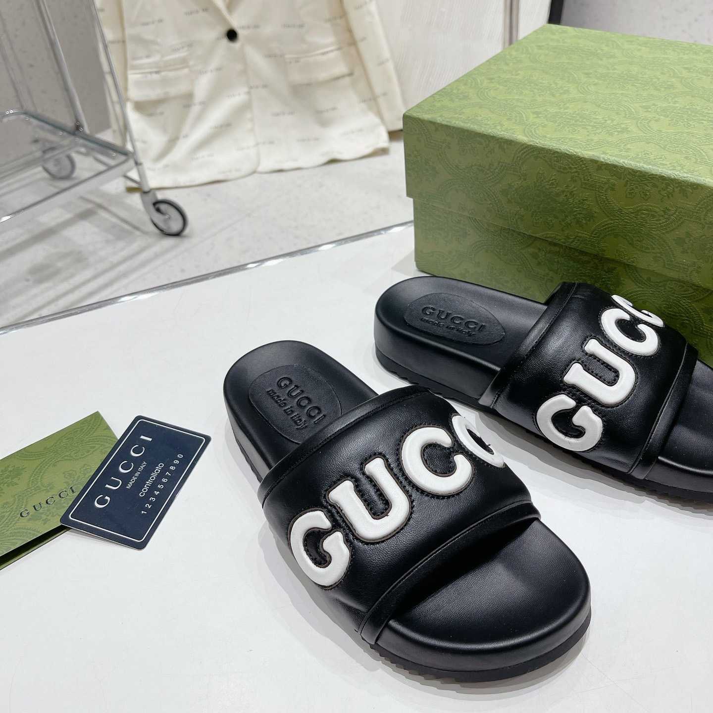 Gucci Slide Sandal  - DesignerGu