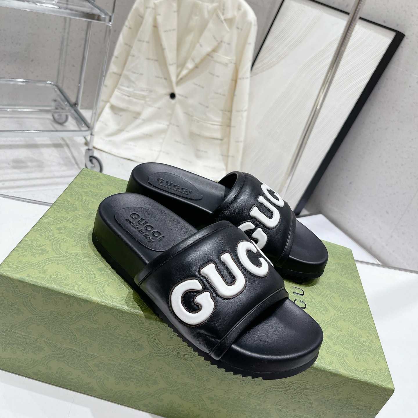 Gucci Slide Sandal  - DesignerGu