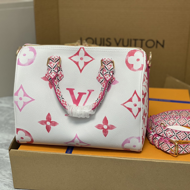 Louis Vuitton Speedy Bandoulière 25 Handbag   (25x19x15cm)  M23073 - DesignerGu