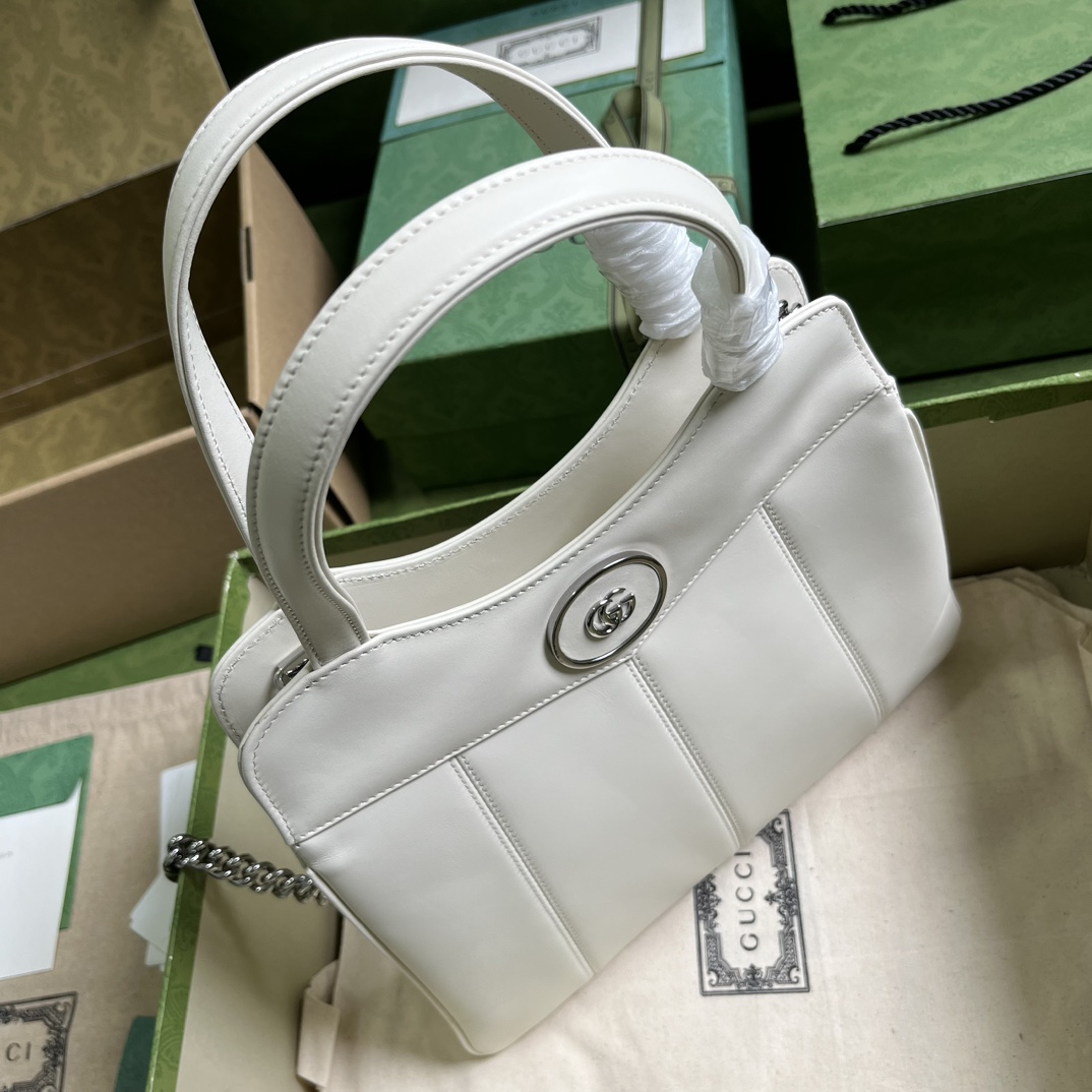 Gucci Petite GG Small Tote Bag (28-21-6.5cm) - DesignerGu