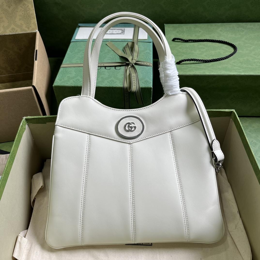 Gucci Petite GG Small Tote Bag (28-21-6.5cm) - DesignerGu