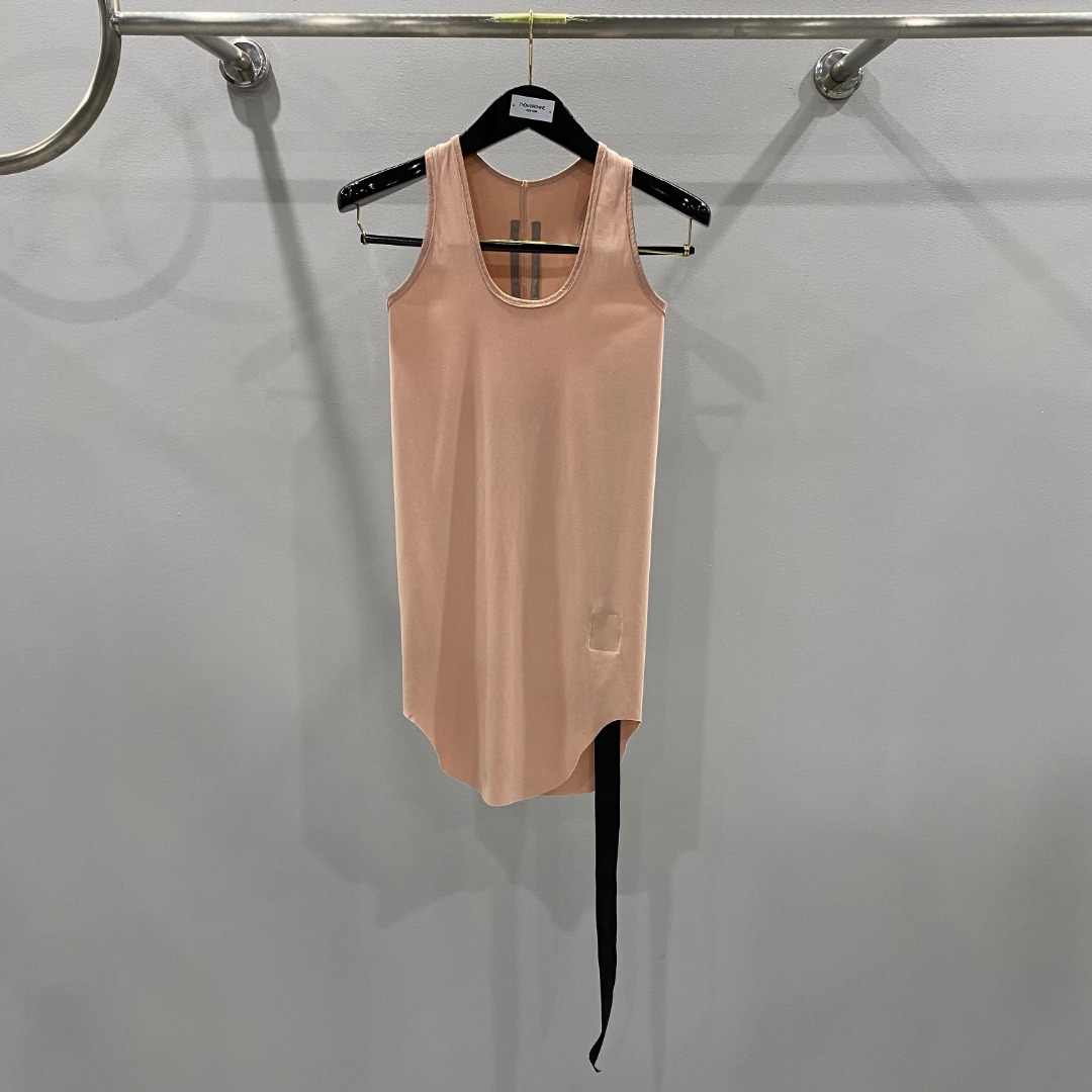 Rick Owens Drkshdw Curved-hem Tank Top - DesignerGu