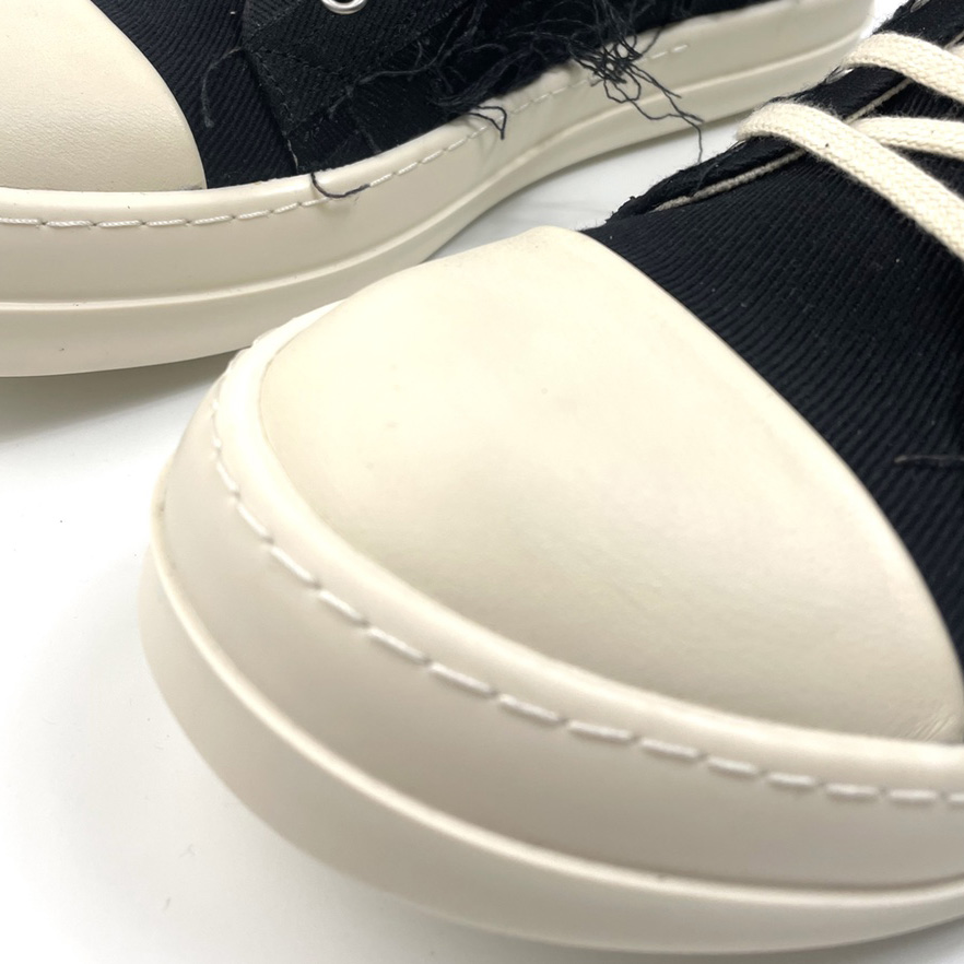 Rick Owens Drkshdw Distressed-effect Low-top Sneakers - DesignerGu