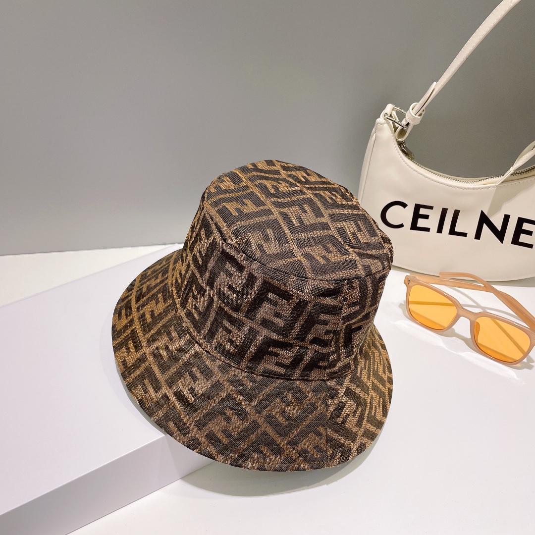 Fendi FF Bucket Hat - DesignerGu