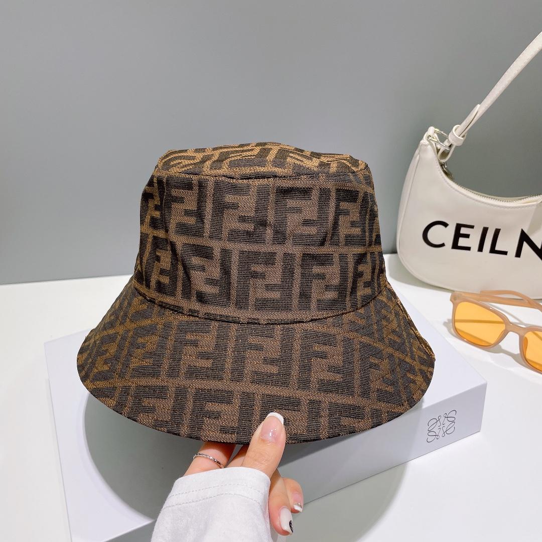 Fendi FF Bucket Hat - DesignerGu