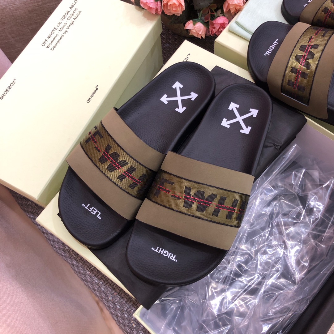 Off White Slides - DesignerGu