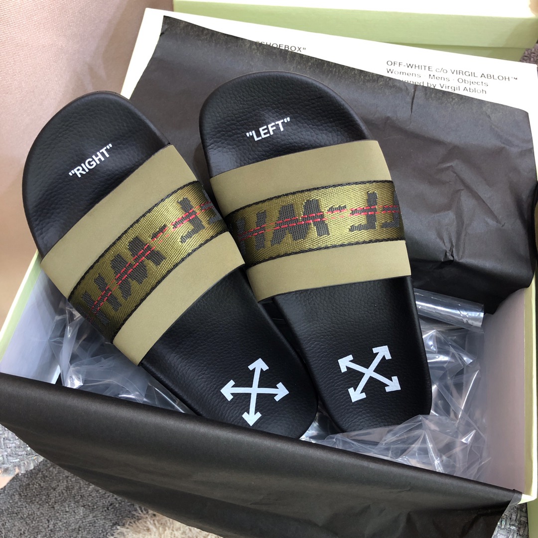 Off White Slides - DesignerGu