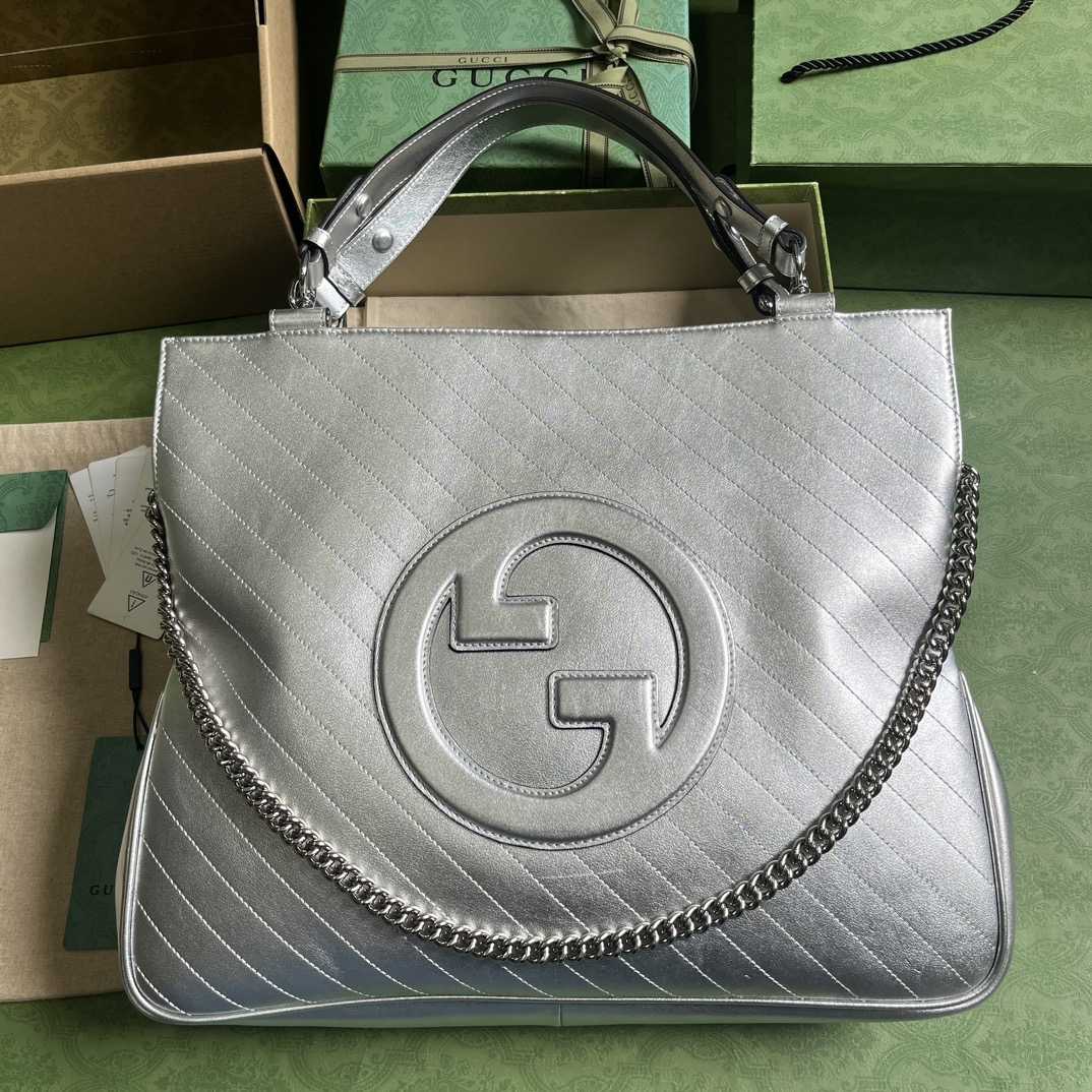 Gucci Blondie Medium Tote Bag (34.5x 41x 8cm) - DesignerGu