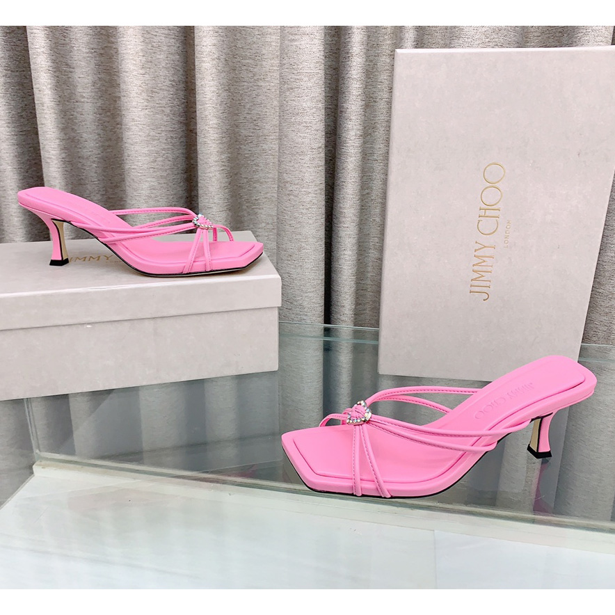 Jimmy Choo Indiya Mule 70 - DesignerGu