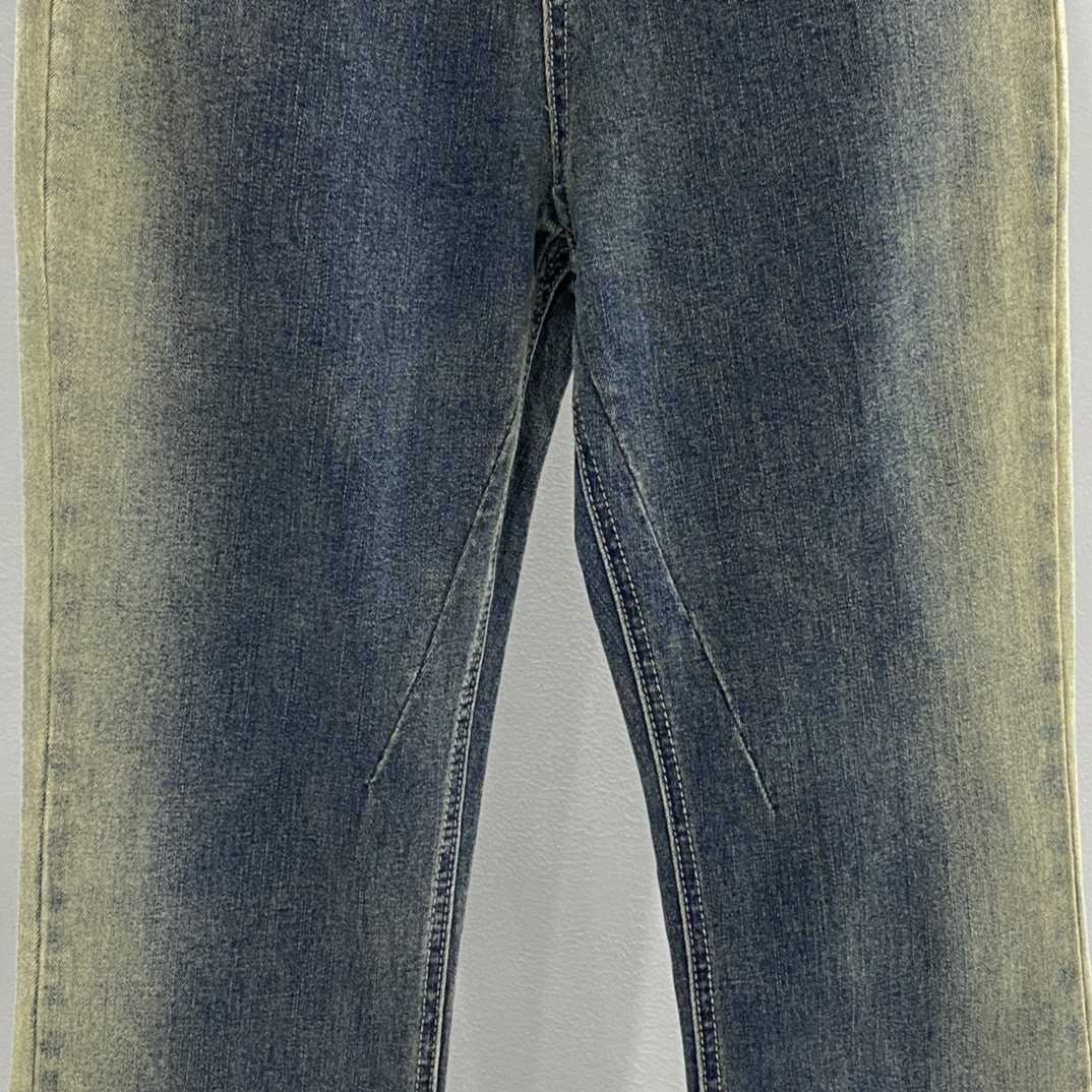 Rick Owens Drkshdw Blue Bolan Bootcut Jeans - DesignerGu