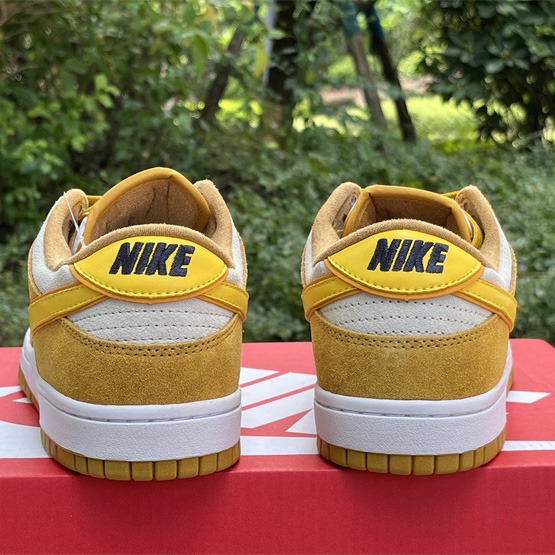 Nike Dunk Low WMNS “Gold Suede” Sneaker       DV7411-200 - DesignerGu