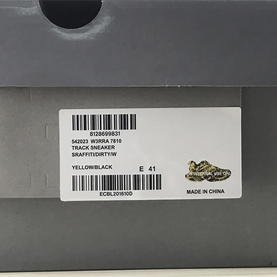 Balenciaga Track Graffiti Sneaker In Yellow - DesignerGu