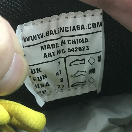 Balenciaga Track Graffiti Sneaker In Yellow - DesignerGu