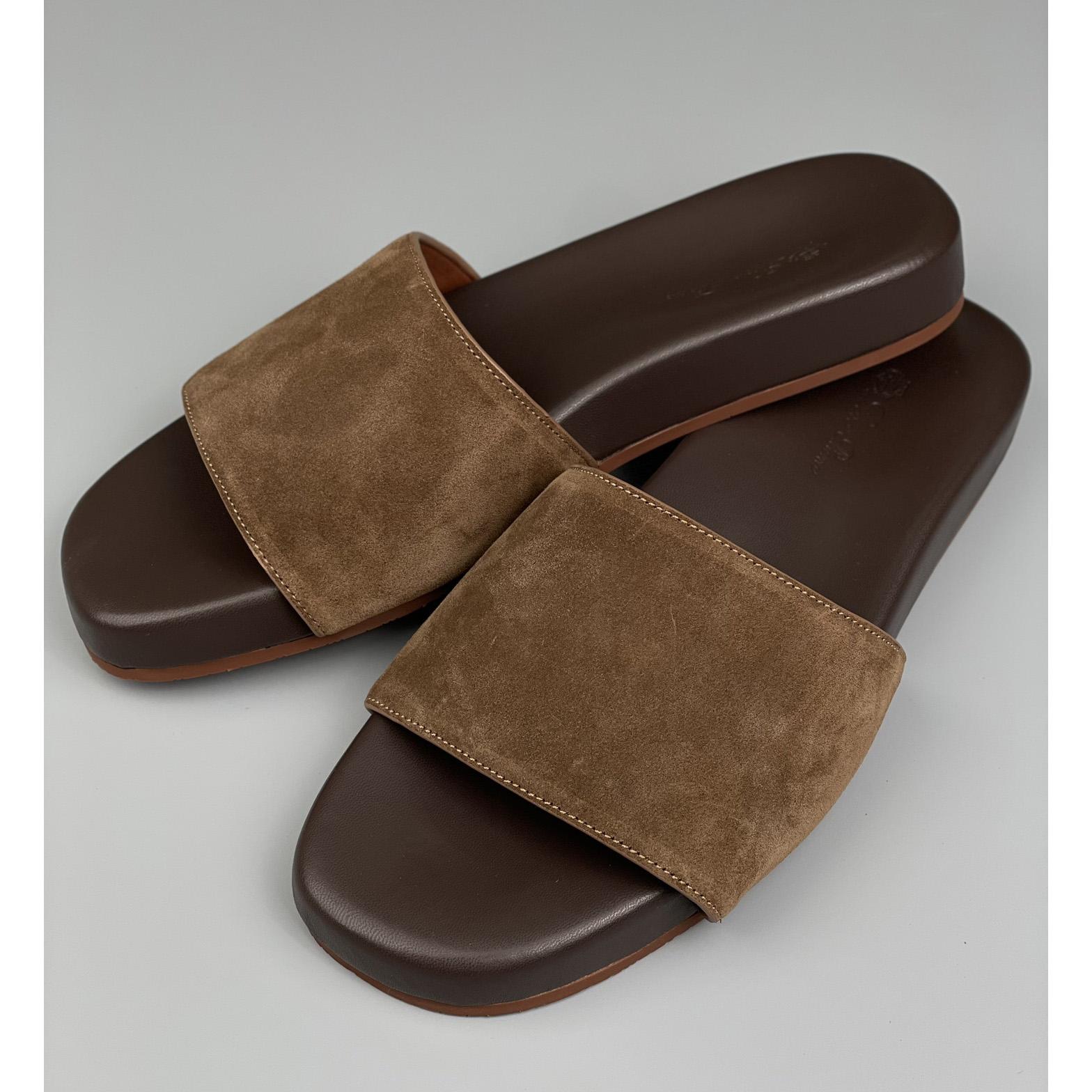 Loro Piana Slide Sandal  - DesignerGu