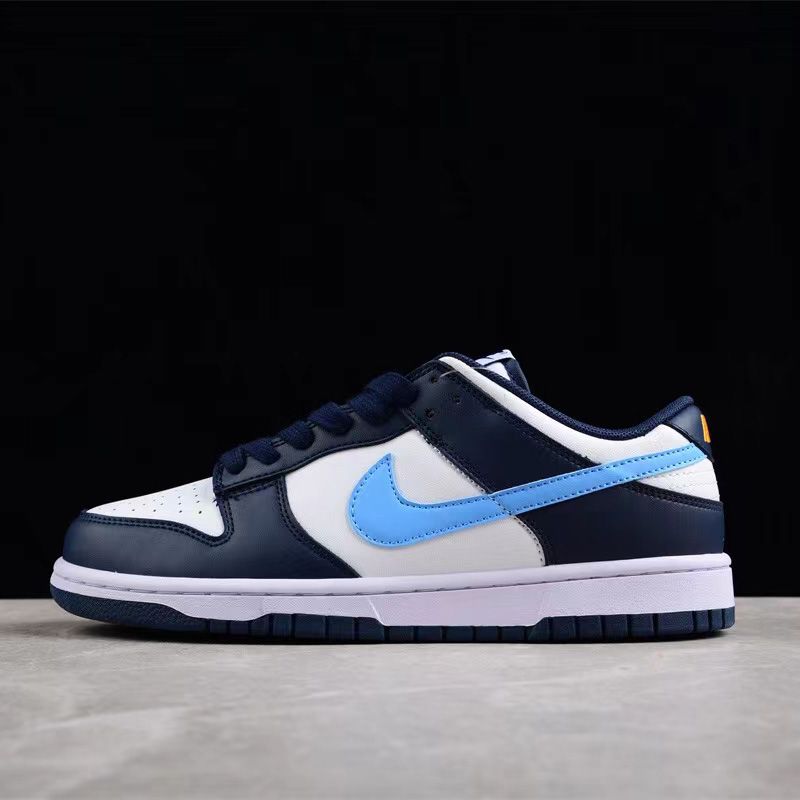 Nike Dunk Low "Navy\University Blue" Sneakers     FN7800-400 - DesignerGu