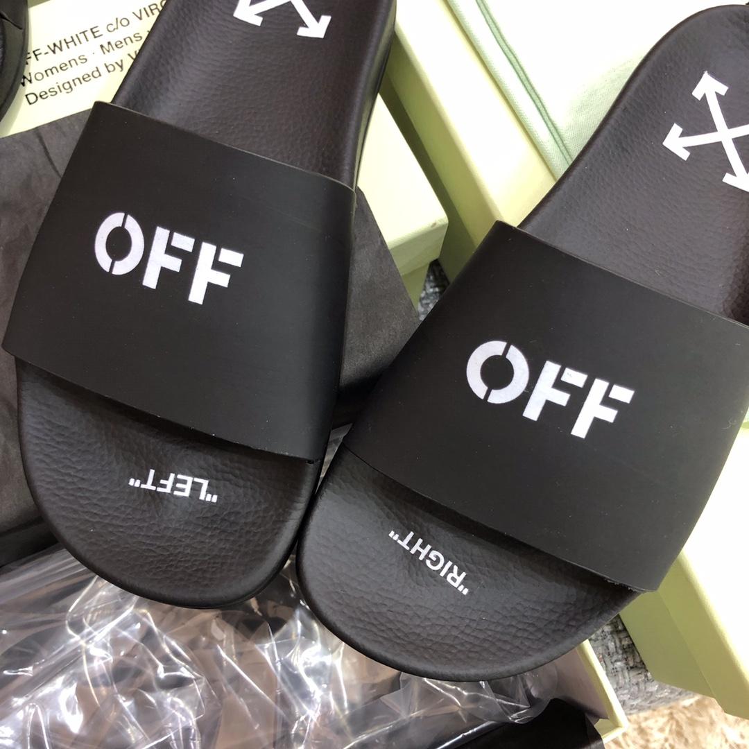 Off White Printed Pool Slider - DesignerGu