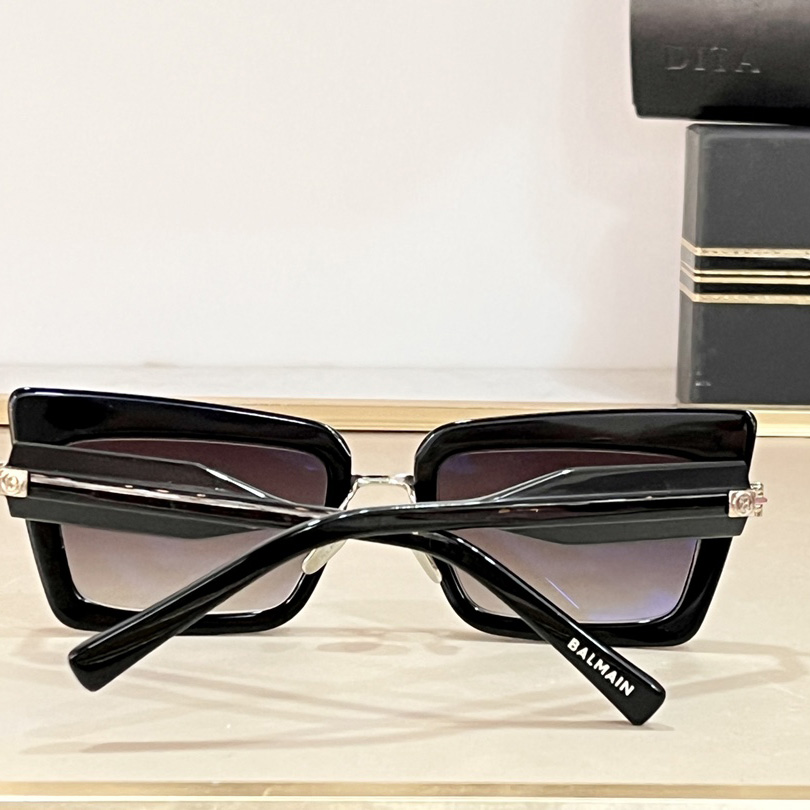 Balmain Admirable Rectangle-frame Sunglasses   BPS-130 - DesignerGu