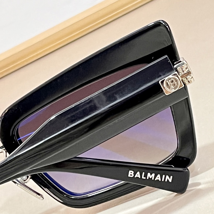 Balmain Admirable Rectangle-frame Sunglasses   BPS-130 - DesignerGu