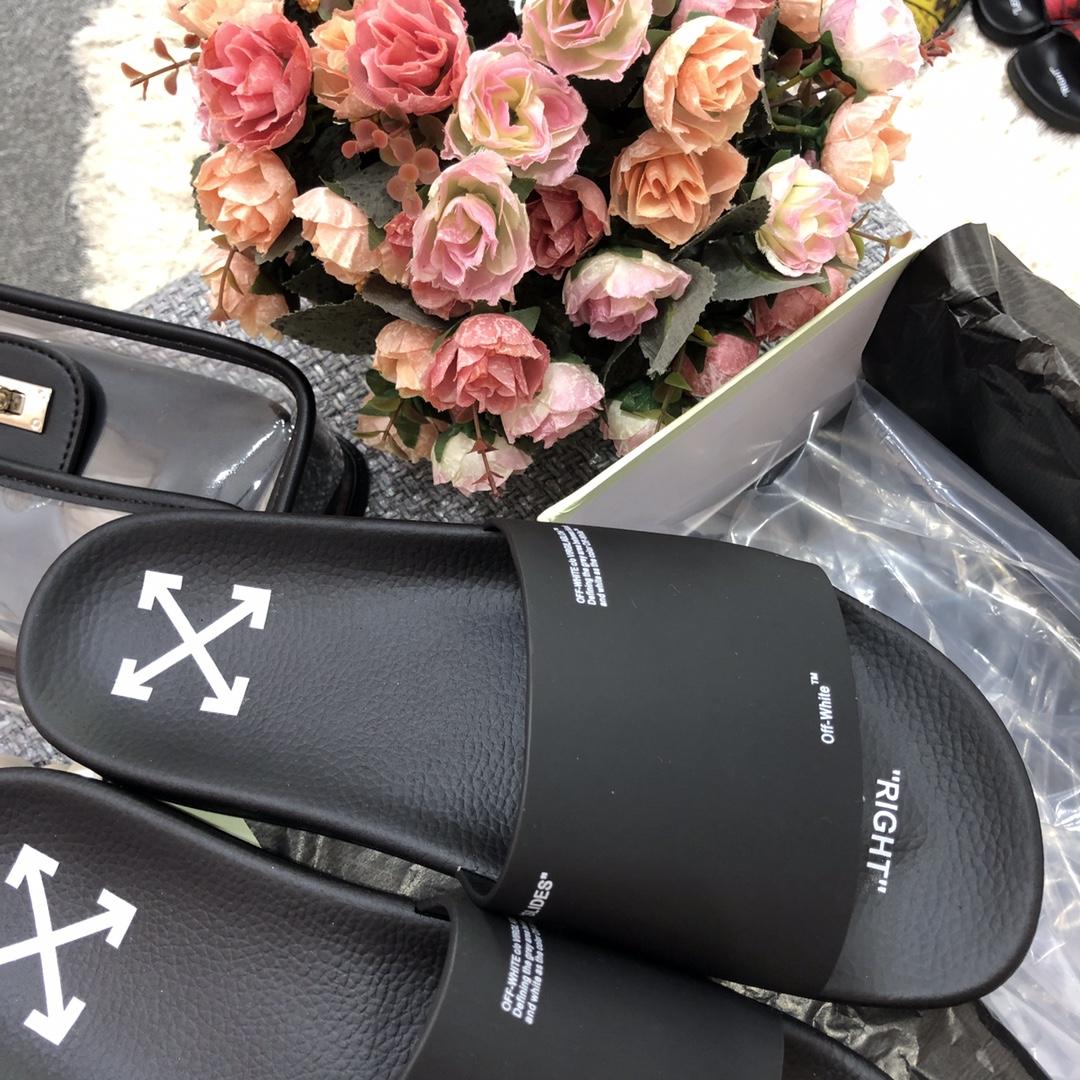 Off White C/O Virgil Abloh Slides - DesignerGu