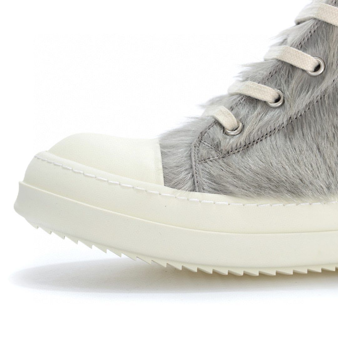 Rick Owens High-top Lace-up Sneakers - DesignerGu