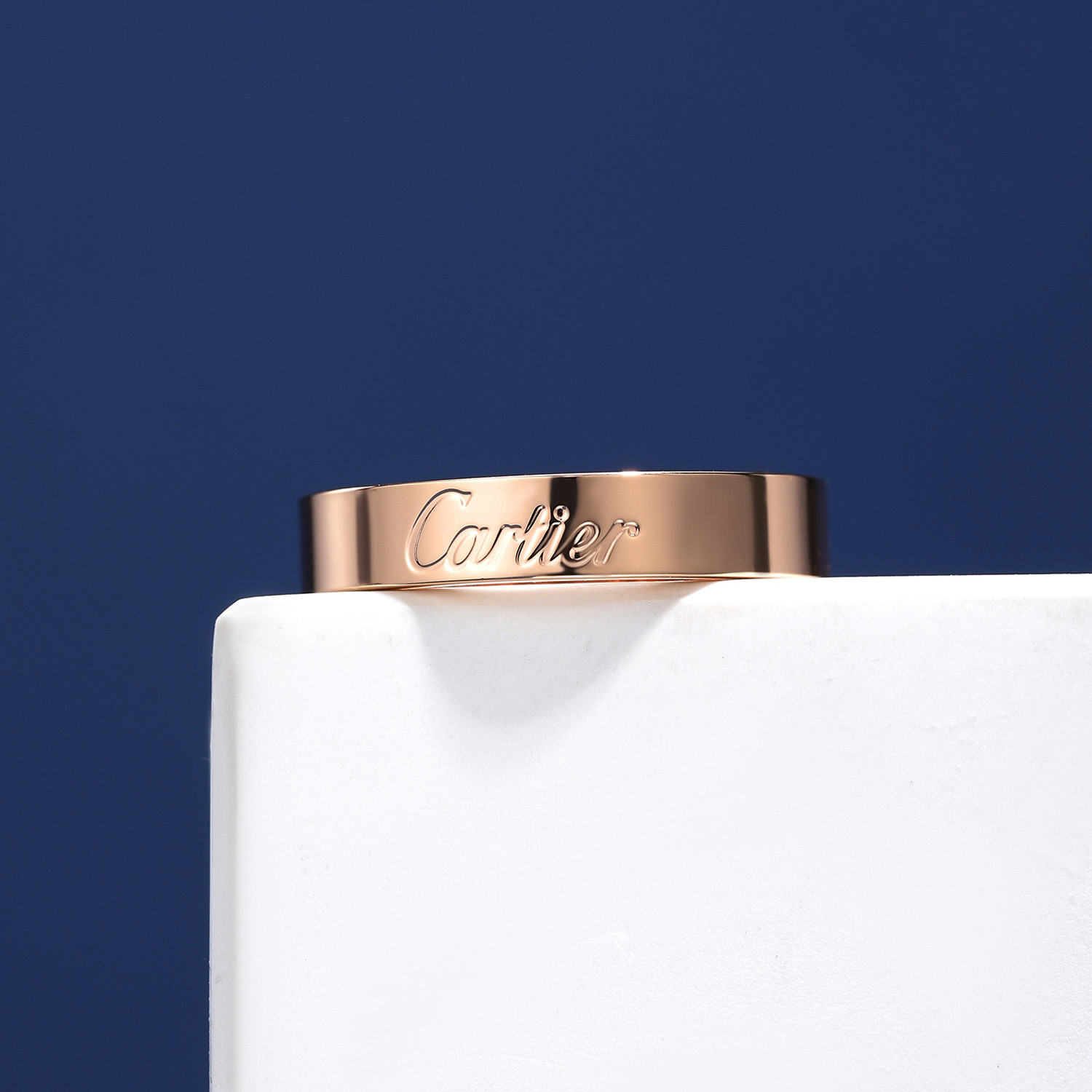 Cartier C de Cartier Wedding Ring - DesignerGu