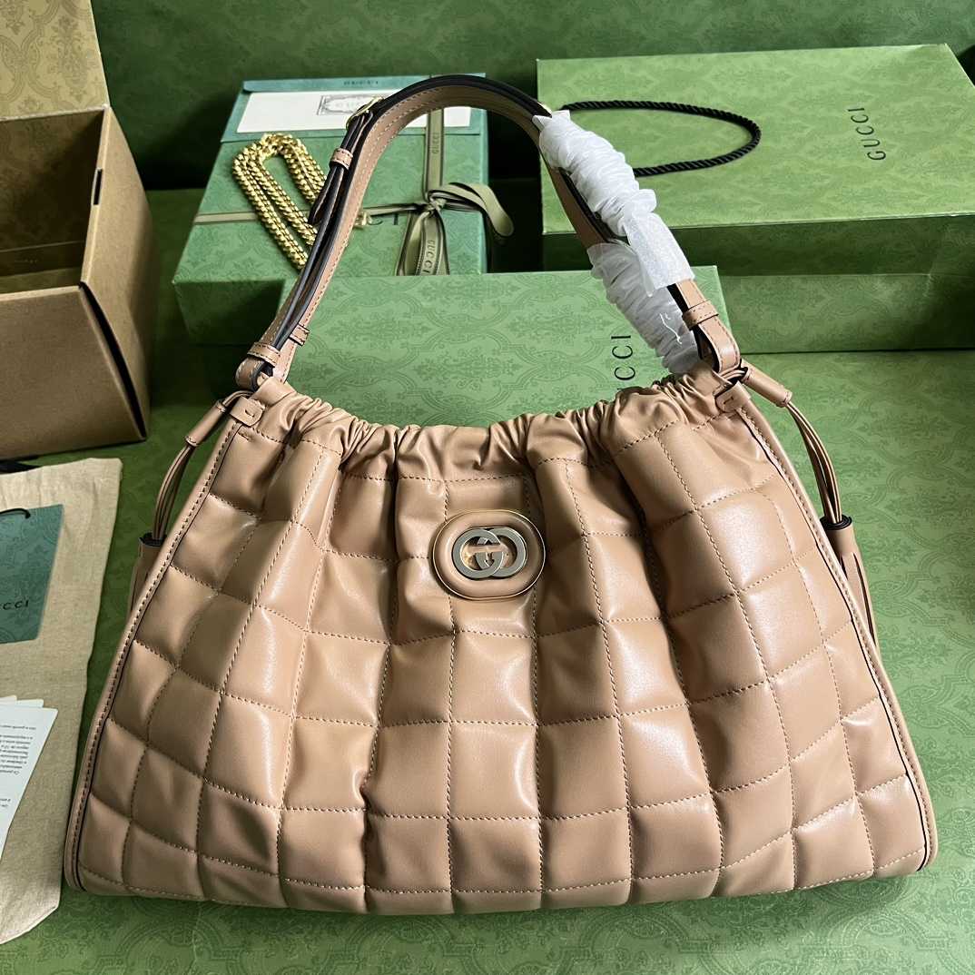 Gucci Deco Medium Tote Bag(43-28-8cm) - DesignerGu