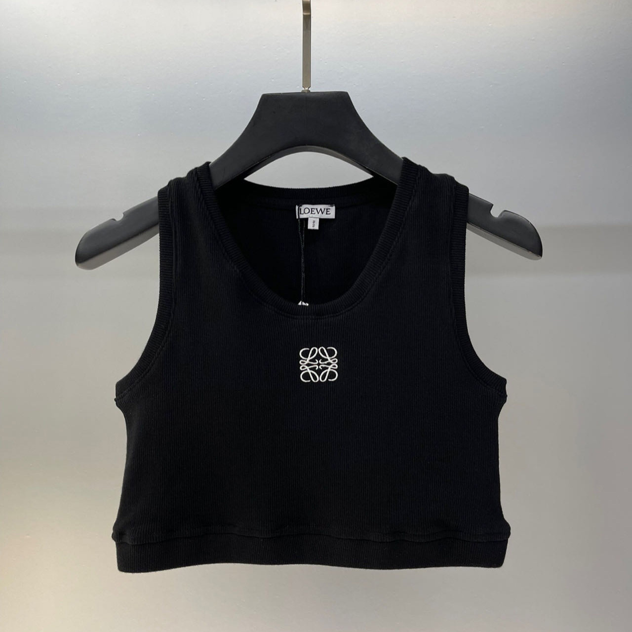 Loewe Cropped Anagram Tank Top In cotton - DesignerGu