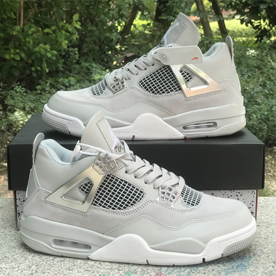 Air Jordan 4 WMNS “Frozen Moments” Sneakers  AQ9129-001  - DesignerGu