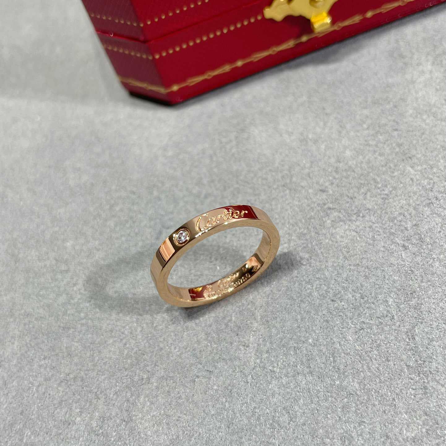 Cartier C de Cartier Wedding Ring - DesignerGu