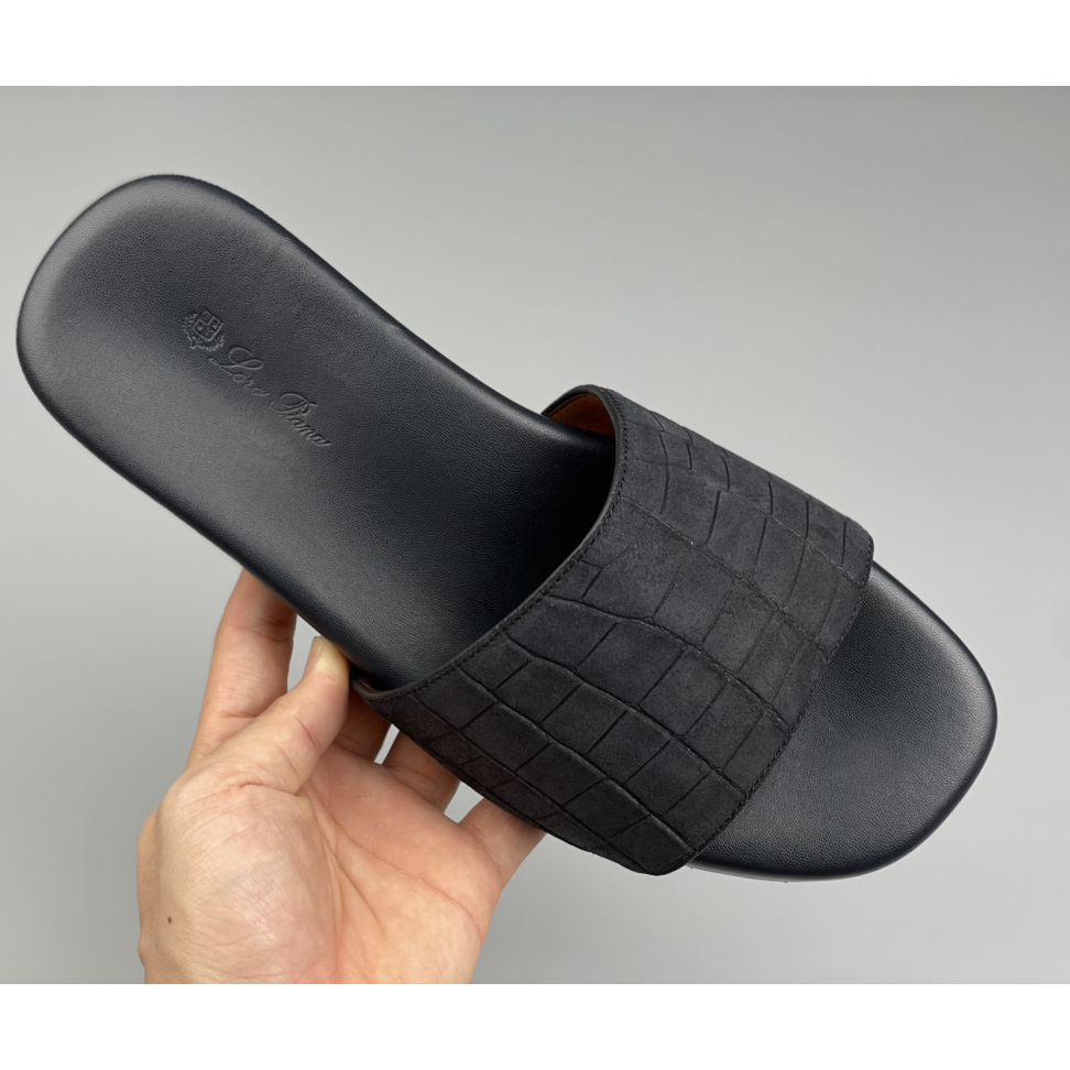 Loro Piana Slide Sandal  - DesignerGu