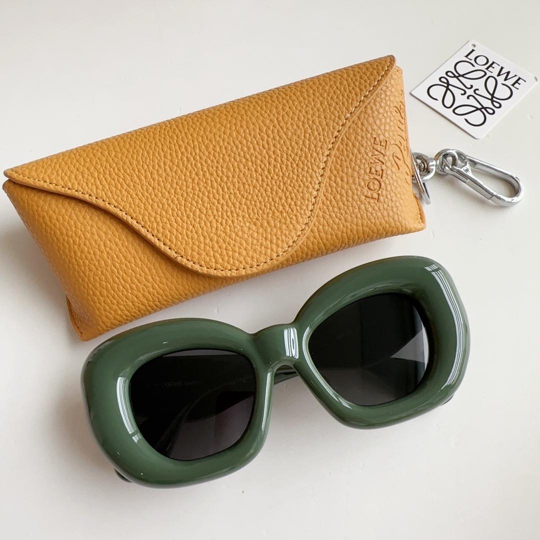 Loewe Inflated Butterfly Sunglasses In Nylon - DesignerGu