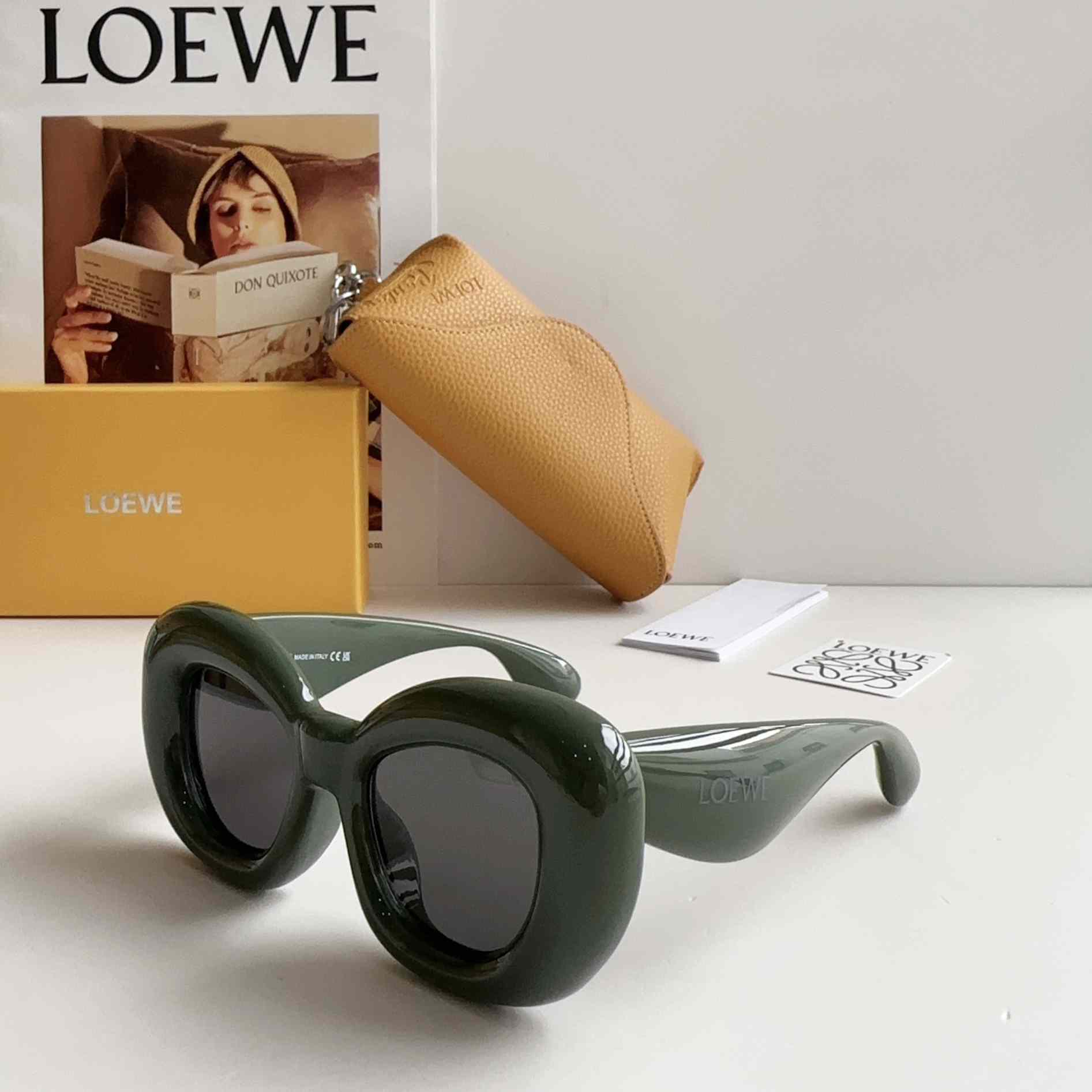 Loewe Inflated Butterfly Sunglasses In Nylon - DesignerGu