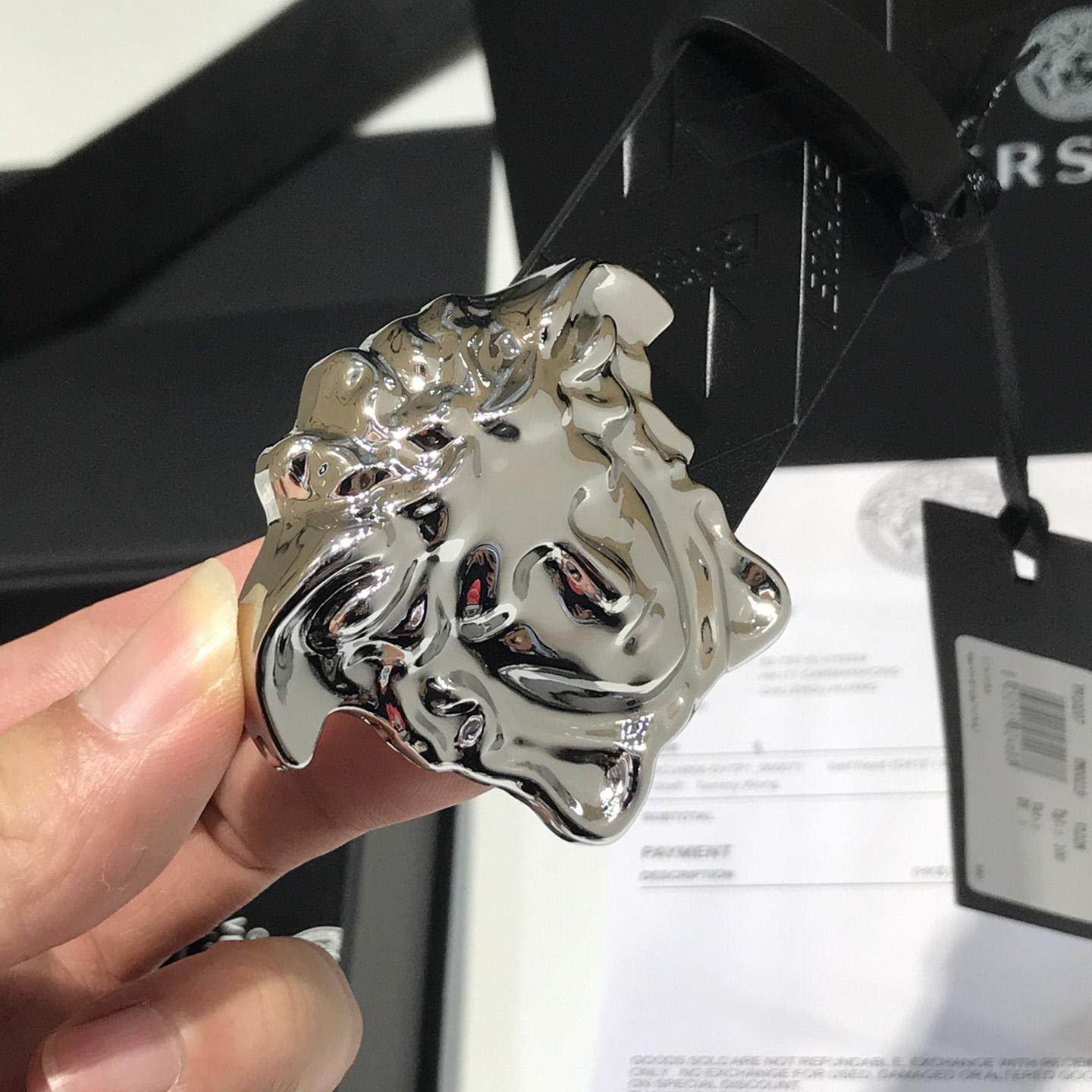 Versace Medusa Leathre Belt 38mm - DesignerGu