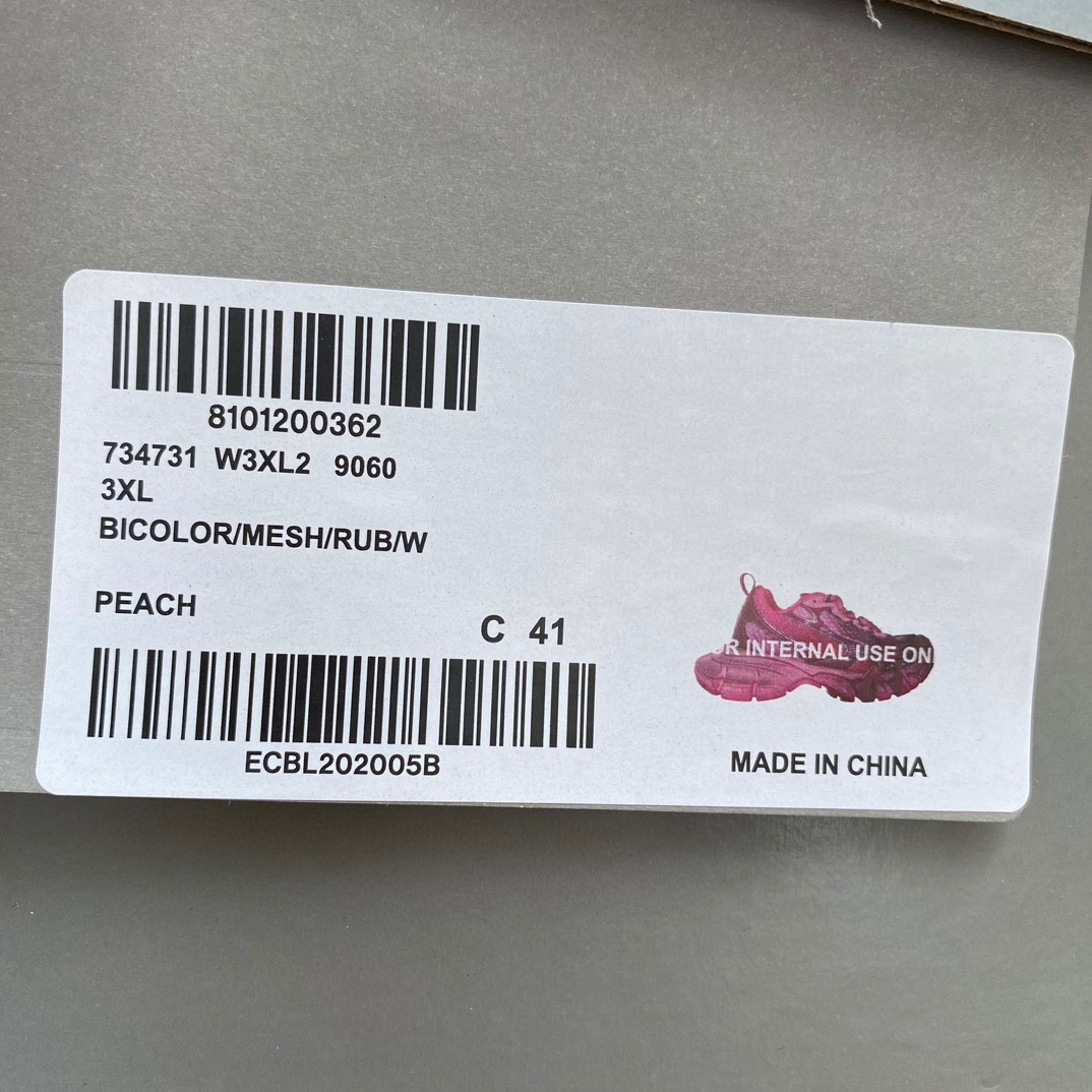 Balenciaga 3XL Sneaker In Pink  - DesignerGu