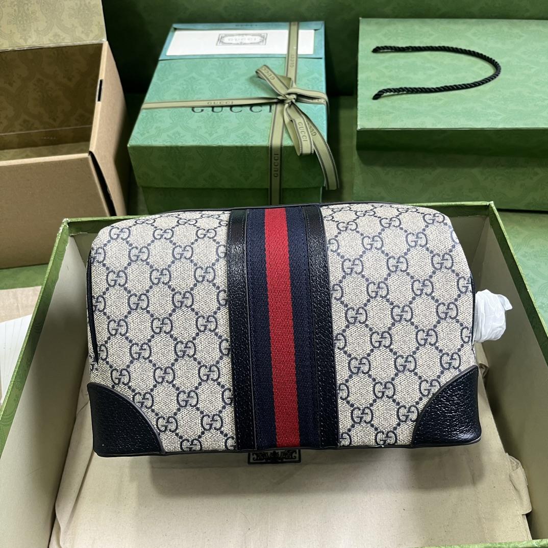 Gucci Savoy Toiletry Case  (26-16.5-16cm) - DesignerGu