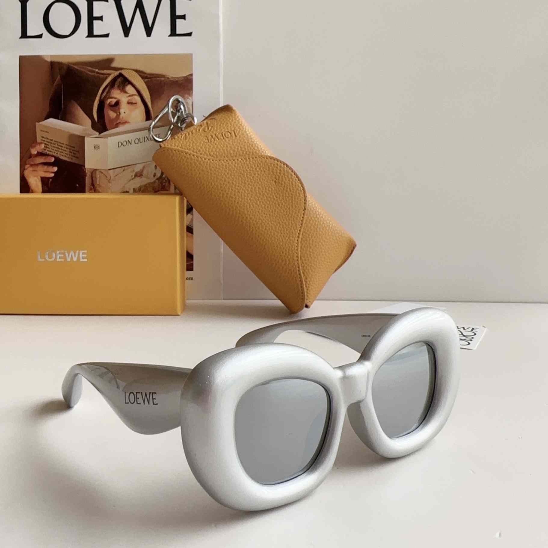 Loewe Inflated Butterfly Sunglasses In Nylon - DesignerGu