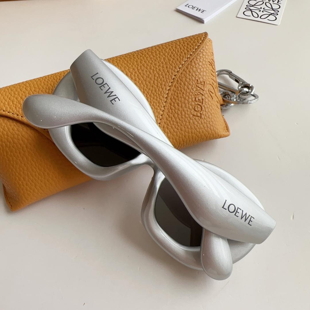 Loewe Inflated Butterfly Sunglasses In Nylon - DesignerGu