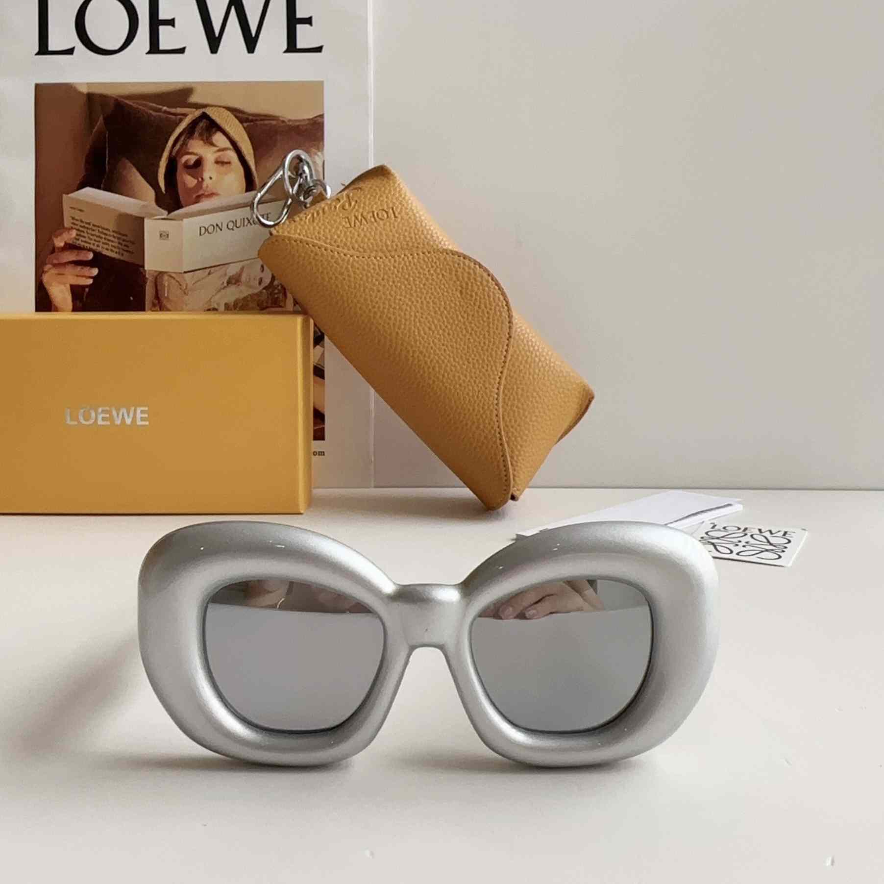 Loewe Inflated Butterfly Sunglasses In Nylon - DesignerGu