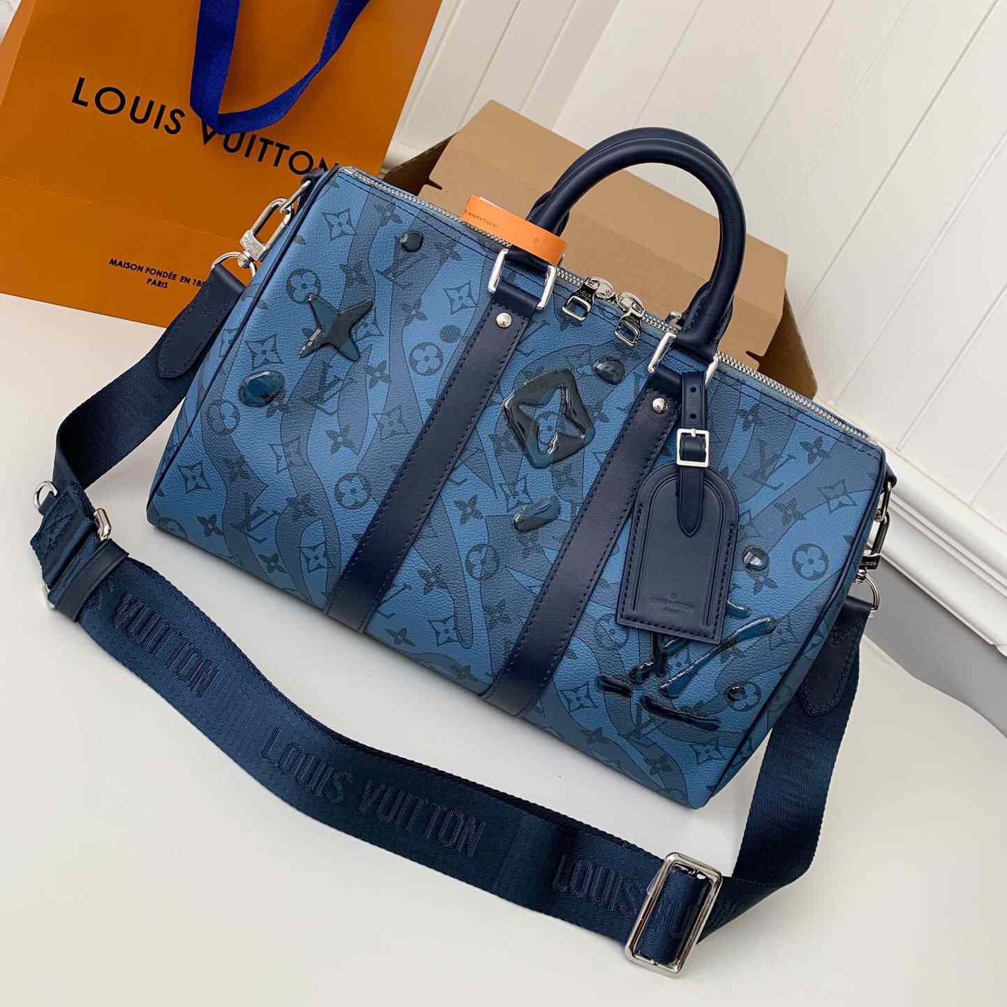 Louis Vuitton Keepall Bandouliere 35(34*21*16cm)     M22573 - DesignerGu