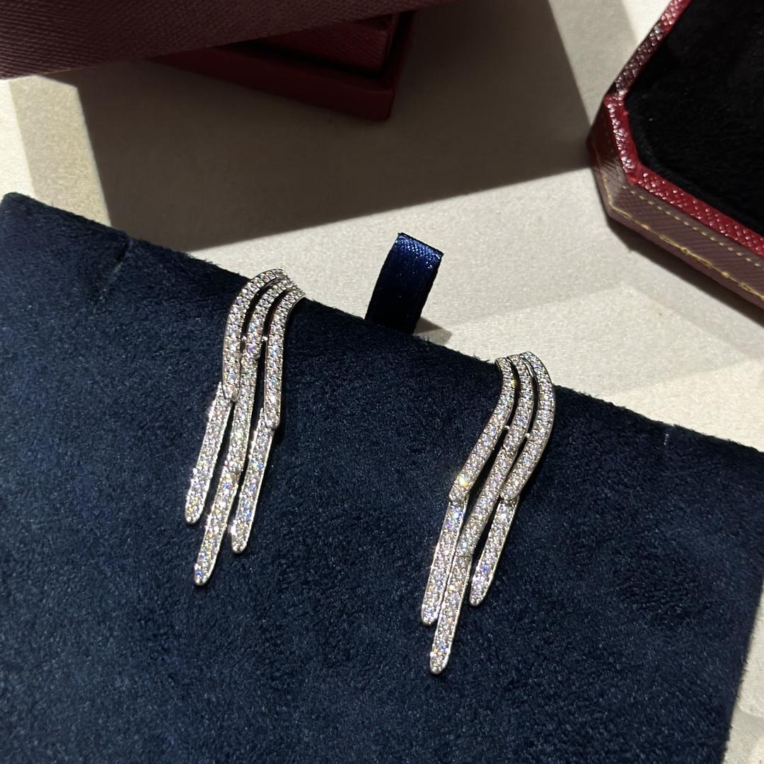 Cartier Diamond Collection Earrings - DesignerGu