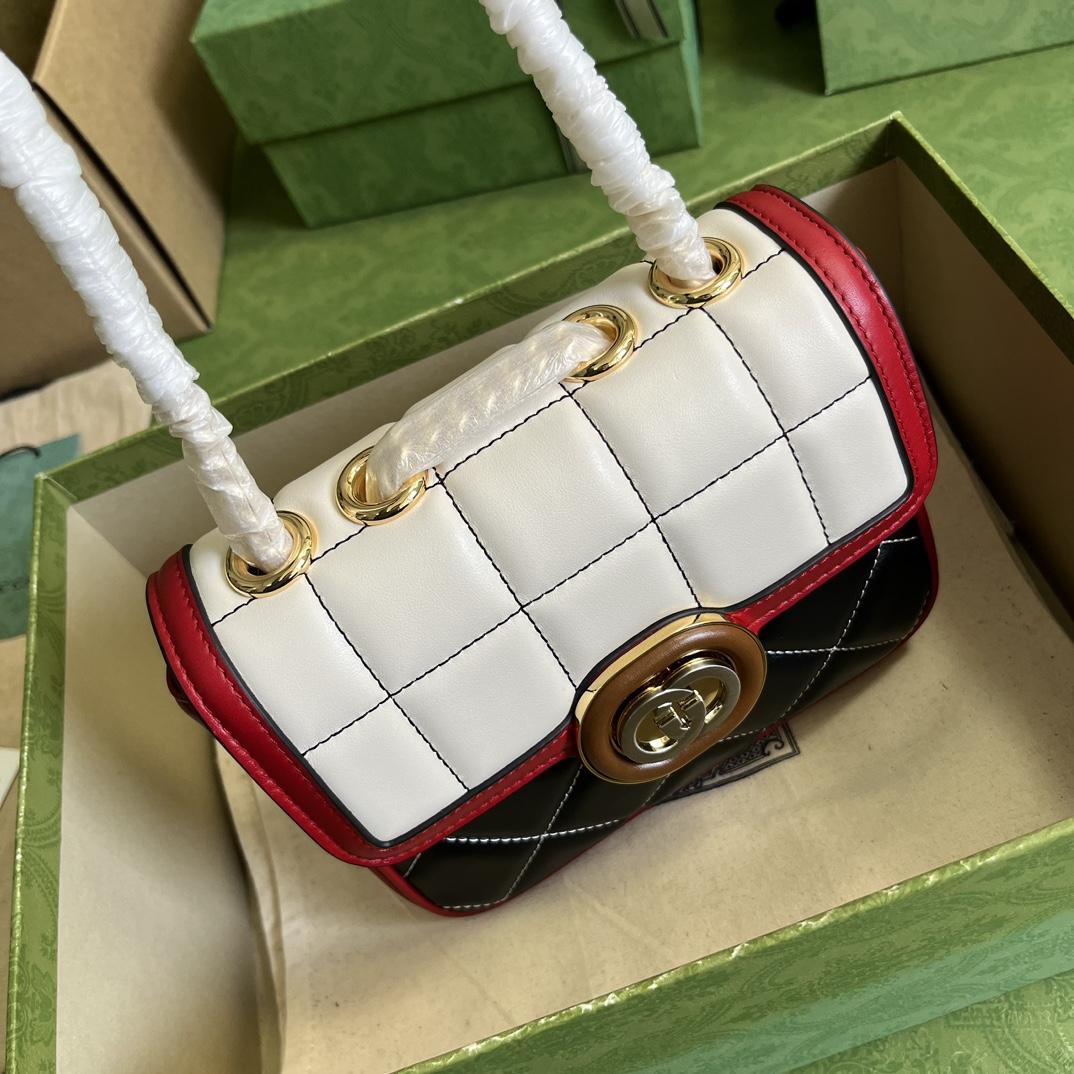 Gucci Deco Mini Shoulder Bag (18-14.5-8cm) - DesignerGu