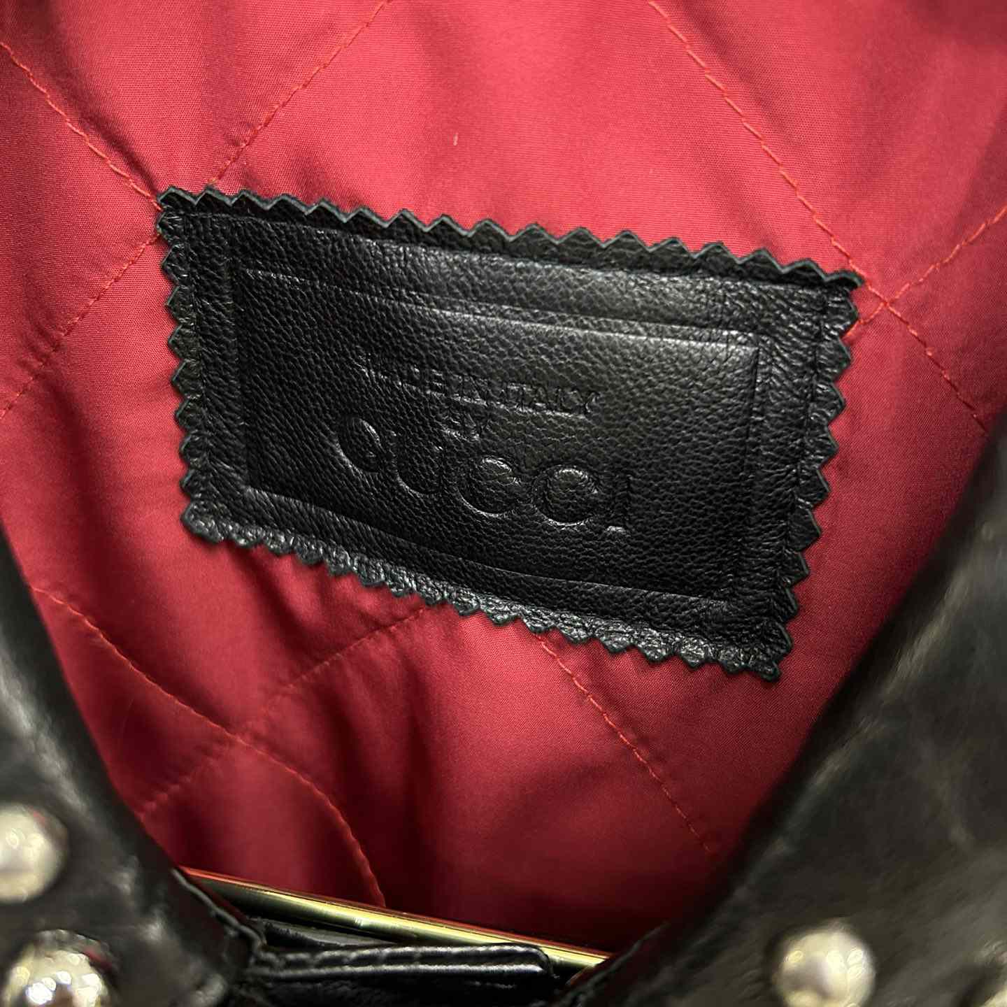 Gucci Leather Jacket - DesignerGu