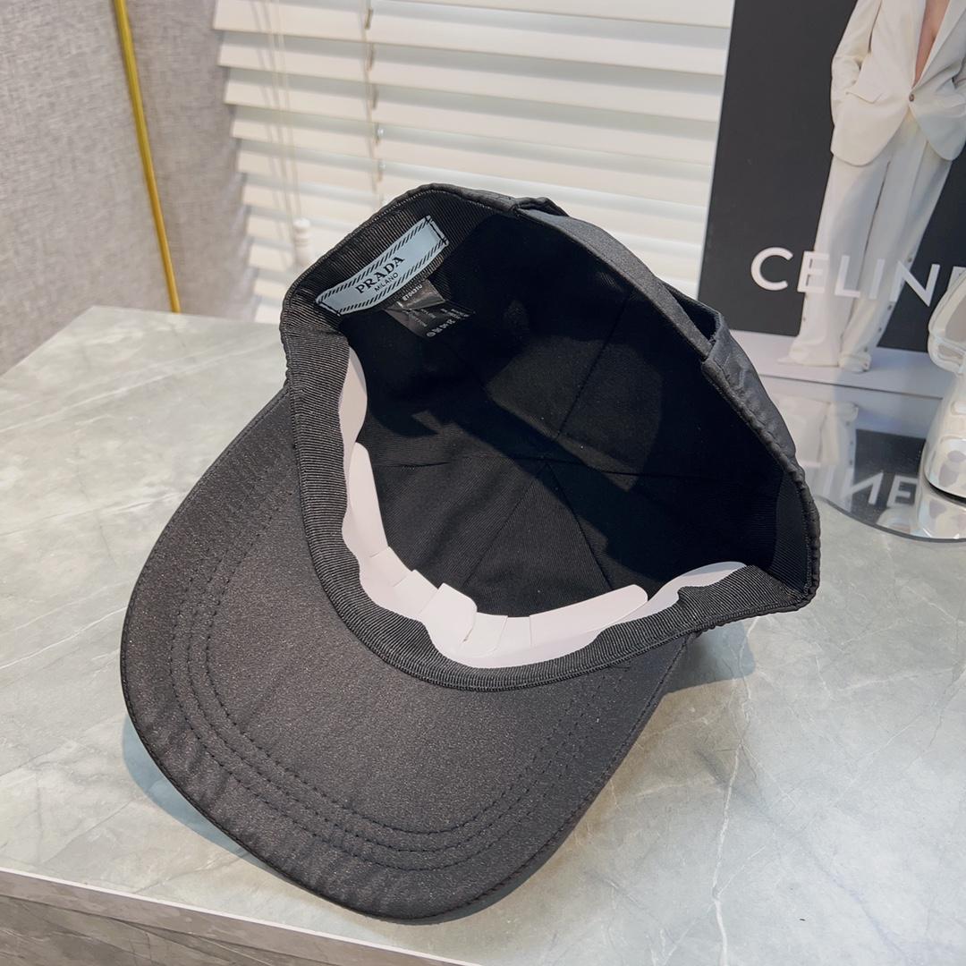 Prada Re-nylon Baseball Cap - DesignerGu