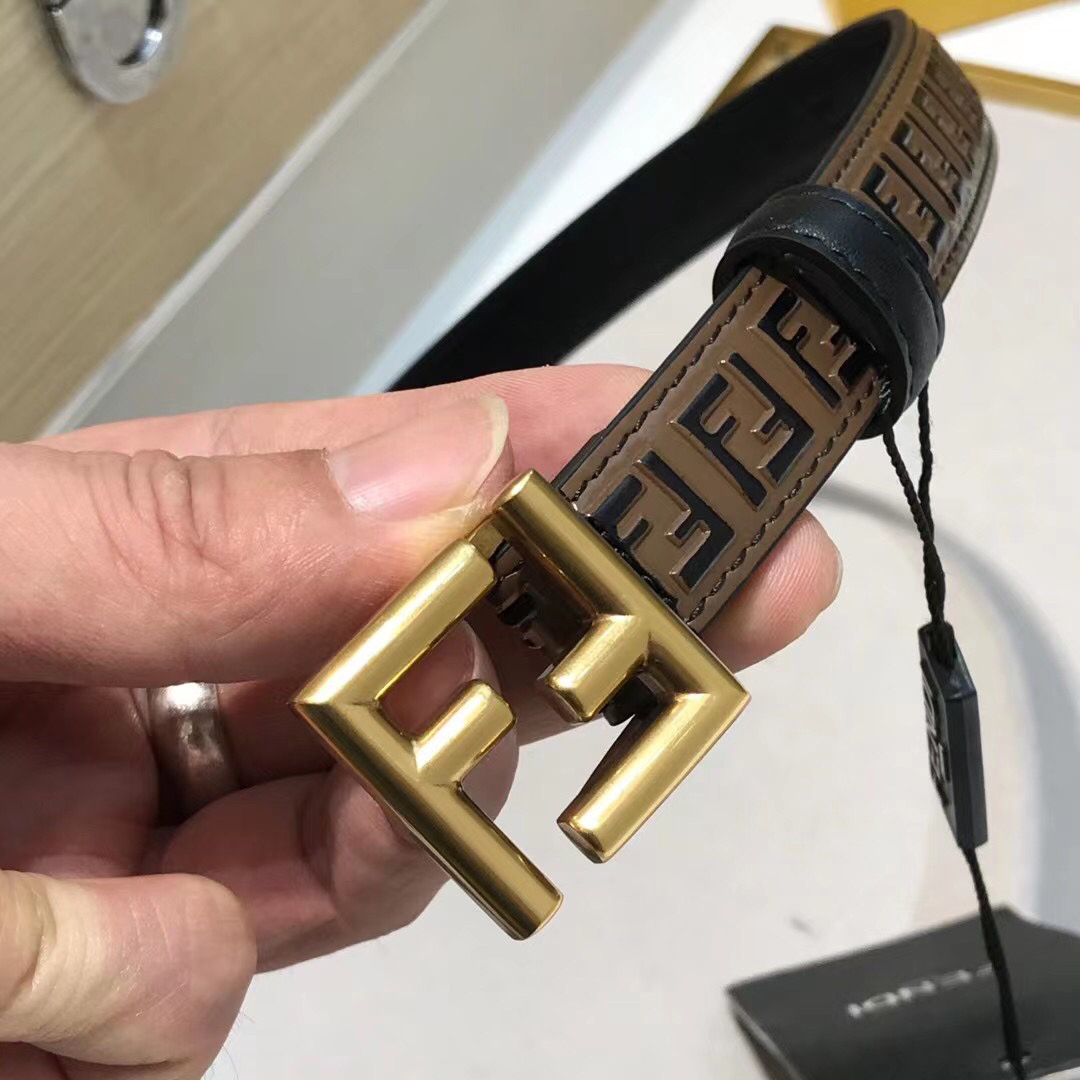 Fendi FF Belt   20mm - DesignerGu